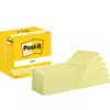 Memoblok Post-it 655 76x127mm geel 12 stuks foto
