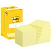 Memoblok Post-it 654 76x76mm geel 12 stuks foto