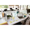 Memoblok Post-it 654 76x76mm geel 12 stuks foto