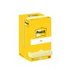 Memoblok Post-it 654 76x76mm geel 12 stuks foto
