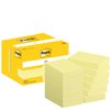 Bloc-mémos Post-it 656 51x76mm jaune canari 12 pièces Photo