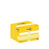 Bloc-mémos Post-it 656 51x76mm jaune canari 12 pièces Photo