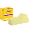 Memoblok Post-it 655 Super Sticky 76x127mm Canary yellow 12 stuks foto