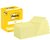 Memoblok Post-it 657 76x102mm geel 12 stuks
