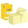 Memoblok Post-it Z-Note R330 76x76mm canary yellow 12 stuks foto