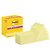 Memoblok Post-it Z-Note S350 Super Sticky 76x127mm geel 12 stuks