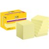 Bloc-mémos Post-it 622 Super Sticky 47,6x47,6mm jaune 12 pièces Photo