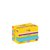 Bloc-mémos Post-it 622 Super Sticky 47,6x47,6mm Playful 12 pièces