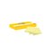 Bloc-mémos Post-it 653 38x51mm jaune 3 pièces
