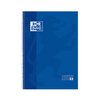 Carnet de notes Oxford Classic Europeanbook A4+ 4 perforations ligné 160 pages bleu foncé Photo