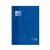 Carnet de notes Oxford Classic Europeanbook A4+ 4 perforations ligné 160 pages bleu foncé