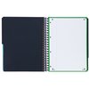 Cahier Oxford Projectbook School A4+ ligné 4 perf 240 pages 80g aqua Photo