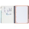Cahier Oxford Projectbook School A4+ ligné 4 perf 240 pages 80g aqua Photo