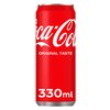 Frisdrank Coca Cola Regular blik 330ml foto