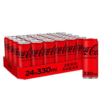 Coca Cola Zero canette 330ml