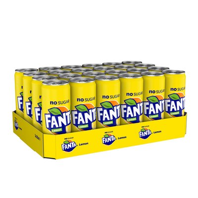 Boisson Fanta Lemon Zero canette 330ml