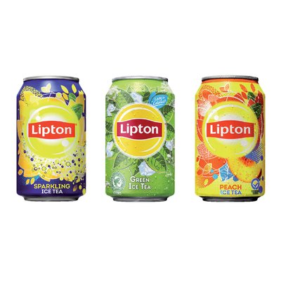 Frisdrank Lipton Ice Tea green blik 330ml