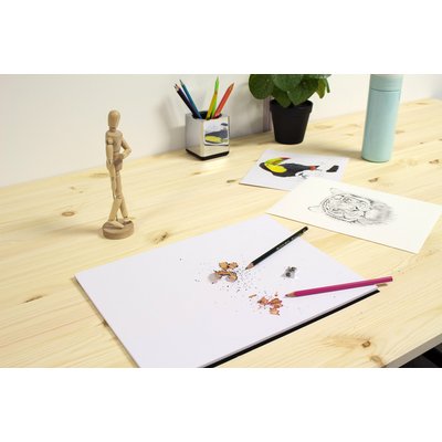 Taille-crayon Westcott aluminium 1 trou