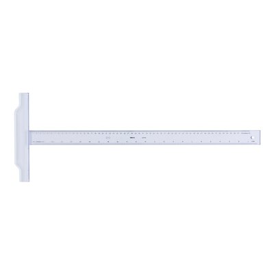 Tekenhaak Aristo GeoCollege 60cm transparant
