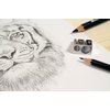 Taille-crayon Westcott aluminium 2 trous Photo