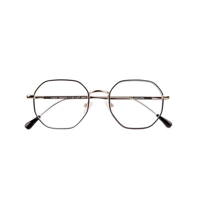 Leesbril I Need You +1.00 dpt Yoko zwart-goud