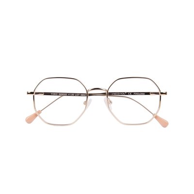 Leesbril I Need You +2.00 dpt Yoko goud