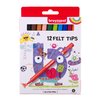 Feutre Bruynzeel Kids set 12 couleurs Photo