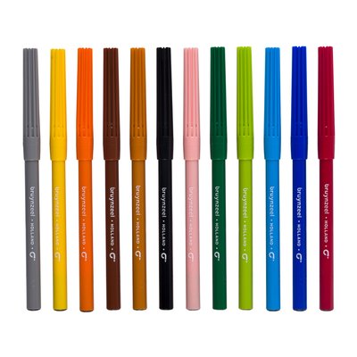 Feutre Bruynzeel Kids set 12 couleurs