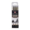 Fineliner Sakura Pigma Micron set 3 largeurs Large noir Photo