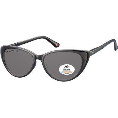 Zonnebril Montana met smoke glas zwart