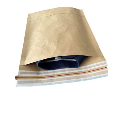 Sendbag verzendverpakking IEZZY 30/34 x 37 + 9,5cm bruin 250 stuks