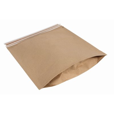 Sendbag verzendverpakking IEZZY 30/34 x 37 + 9,5cm bruin 250 stuks