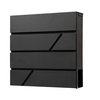 Boîte aux lettres murale BRASQ PB200 Deluxe noir Photo