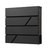 Boîte aux lettres murale BRASQ PB200 Deluxe noir