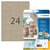 Etiquette HERMA 10753 70x36mm silphie brun 480 pièces