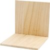 Boekensteun Creativ Company hout 15x15x15cm foto