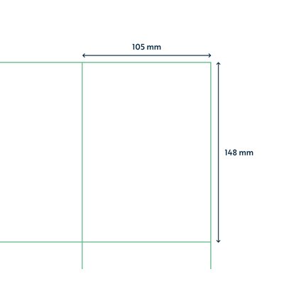 Etiket Qbasic A4 1.000 vel 105x148mm 4000 labels