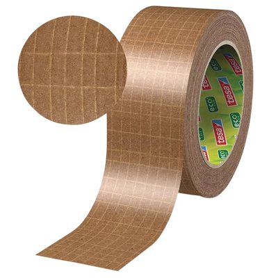 Verpakkingstape Tesa 56000 Eco papier ultra strong 50mmx25m