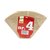 Koffiefilter Paco bruin nummer 4 100 stuks