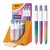 Balpen Bic 4kleuren gradient medium assorti