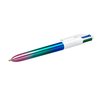 Stylo bille BIC 4 couleurs Gradient Medium assorti Photo