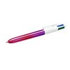 Stylo bille BIC 4 couleurs Gradient Medium assorti Photo