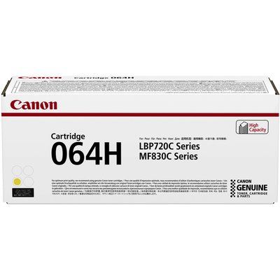 Tonercartridge Canon 064H geel