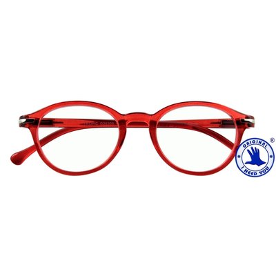 Leesbril I Need You +1.00 dpt Tropic rood