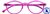 Leesbril I Need You +2.50 dpt Tropic roze