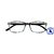Leesbril I Need You +3.00 dpt Luca blauw