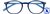 Leesbril I Need You +1.50 dpt Junior Selection blauw