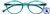 Leesbril I Need You +2.50 dpt Tropic turquoise