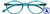 Leesbril I Need You +1.00 dpt Tropic turquoise