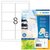 Etiket HERMA recycling 10732 99.1x67.7mm wit 640 stuks